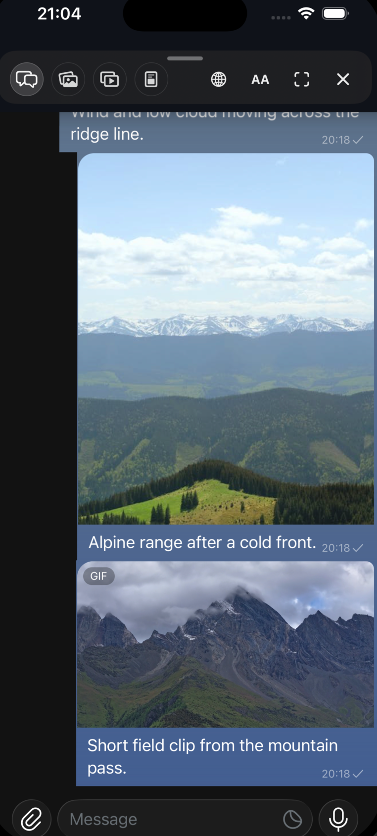 View group layout